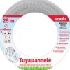 Tuyau annelé flexible diam.40 mm, L.25 m