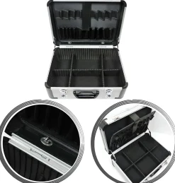 Valise à outils en aluminium - grande capacité 30kg - vide - FAMEX 702-L