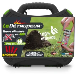 Valisette Détaupeur anti-taupes + 4 recharges