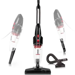 VC8 Aspirateur balai et main filaire 800W Filtre HEPA Sans sac Accessoires inclus Se convertit en quelques secondes Duronic