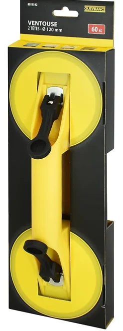 Ventouse 2 têtes Ø118MM 60KG Outifrance