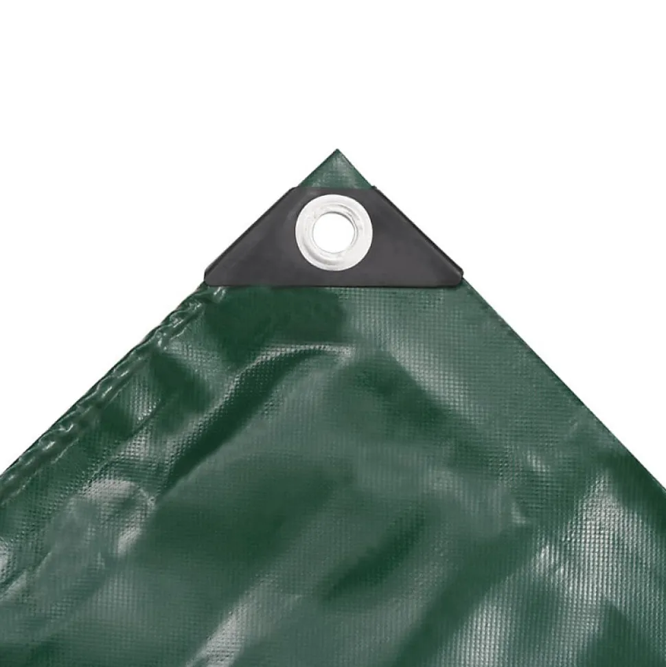 VIDAXL - Bache 4 x 5 m - 650 gm2 - PVC resistant - Vert