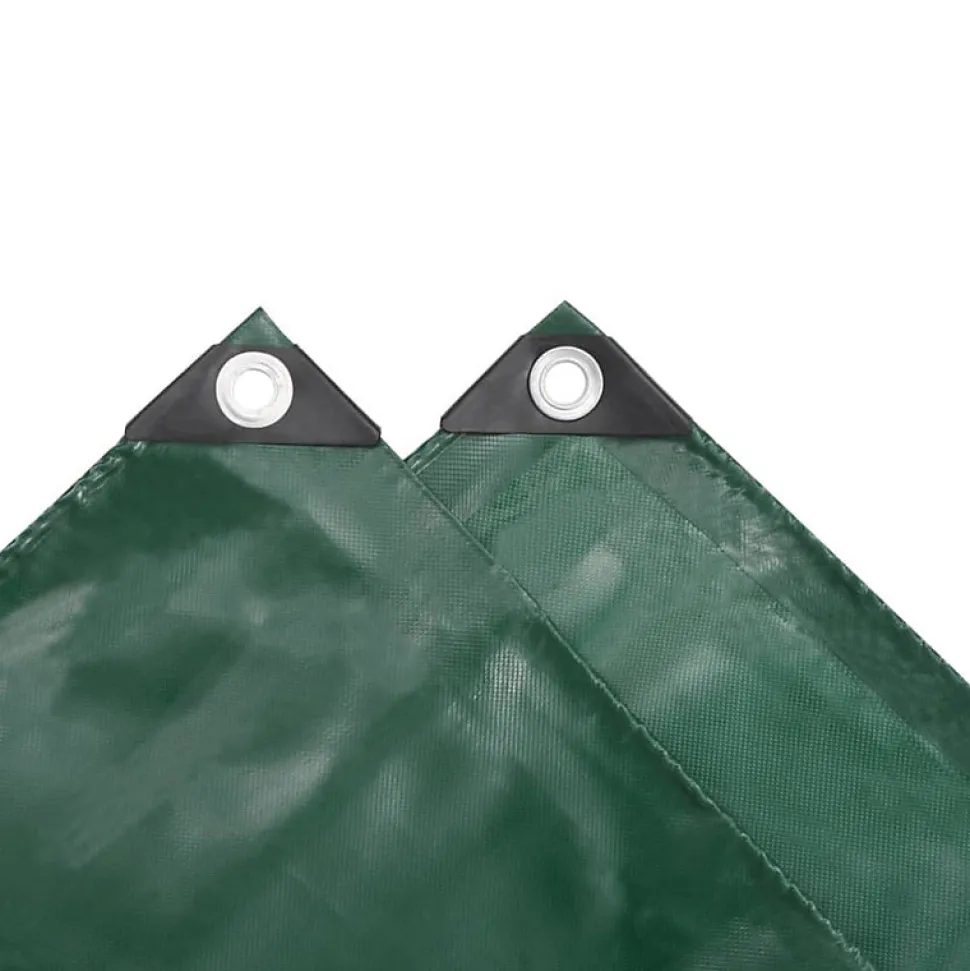 VIDAXL - Bache 4 x 5 m - 650 gm2 - PVC resistant - Vert