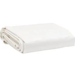 VIDAXL - Bache blanche - 1x2 5 m - 650 g m2 - PVC resistant