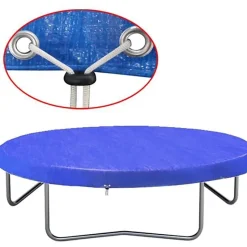 vidaXL Housse de trampoline PE 300 cm 90 g/m2