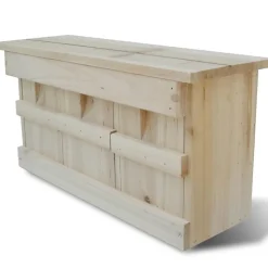 vidaXL Nichoir pour moineau 44 x 15,5 x 21,5 cm