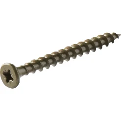 Vis pour terrasse Pozidriv acier 4,5 x 50 mm Diall, 250 pièces