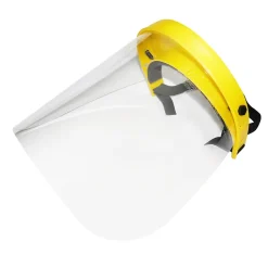 Visière de protection avec serre-tête élastique réglable