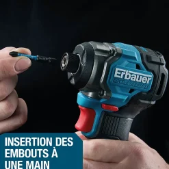 Visseuse à choc sans fil Erbauer Elite ERI1094IPD 18V 240 Nm ( sans batterie)