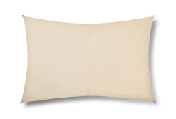 Voile d'ombrage Rivage rectangulaire 4 x 3 m grège Jardiline