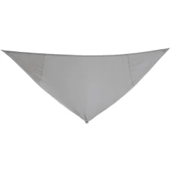 Voile d'ombrage triangle Blooma gris griffin 300 cm