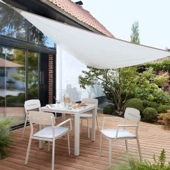 Voile d'ombrage triangle GoodHome peyote 300 cm
