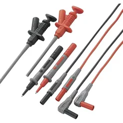 VOLTCRAFT MS-6 Set de cordons de mesure sécurité Banane 4 mm, CAT III 1000 V, 1,2 m