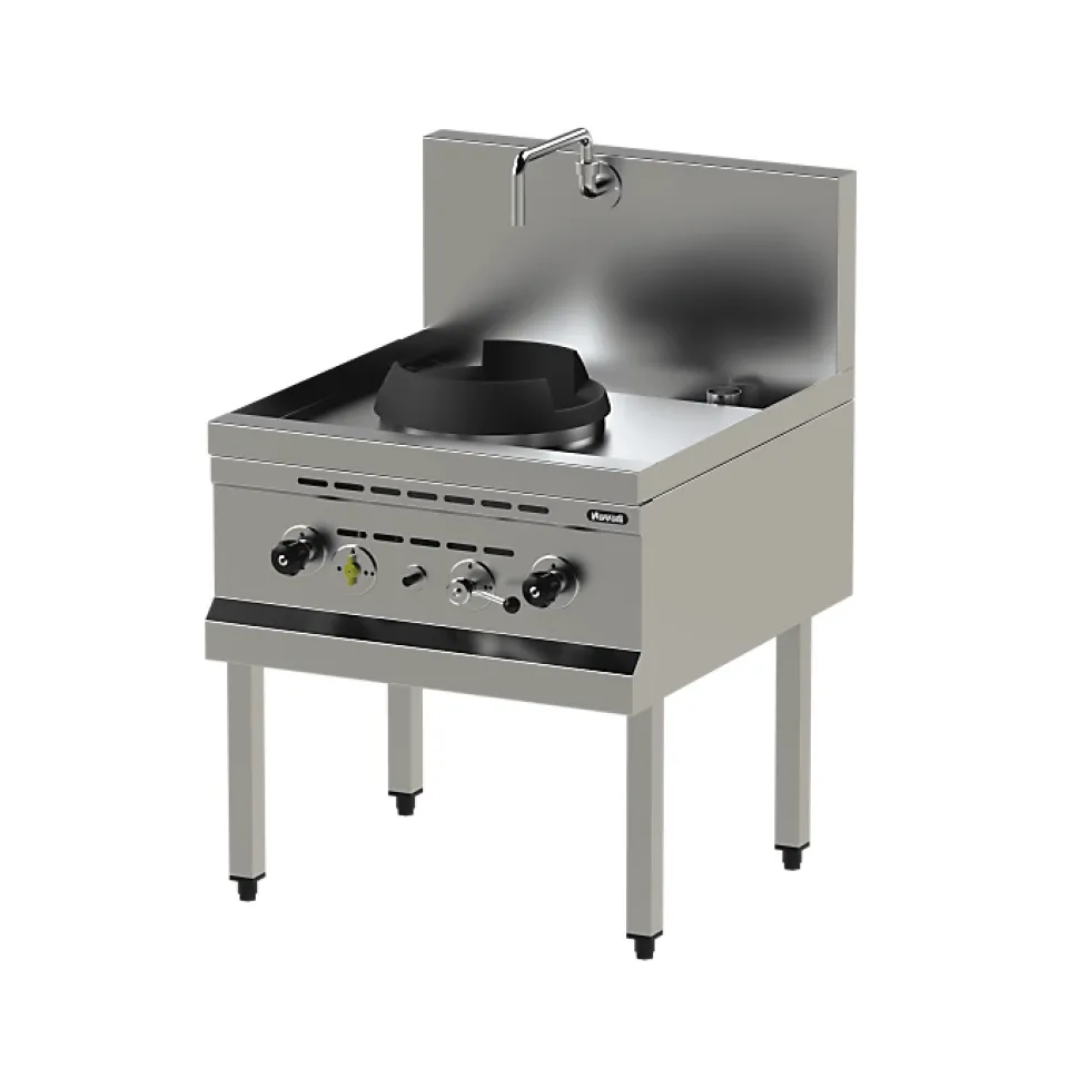 WOK GAZ SERIE 750 - 1 BRULEUR - 1 X 33 KW - NAYATI