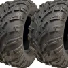 25x11.00-12 Quad ATV Tyres 6ply Wanda P373A E-Marked Road Legal Tires (Set of 4)