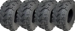 26x11.00-12 Quad ATV Tyres 6ply Wanda P3128 E-Marked Road Legal Tire (Set of 4)
