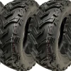 24x8.00-12 Quad ATV Tyres 6ply Wanda P3128 E-Marked Road Legal 40J (Set of 4)