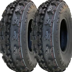 22x7.00-10 Slasher ATV Quad Tyres WP01 OBOR Race Tire 6ply Road legal (Set of 2)