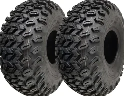 22x11.00-8 Utility ATV Tyres Grass Mower 4ply Road Legal Wanda P334 (Set of 2)